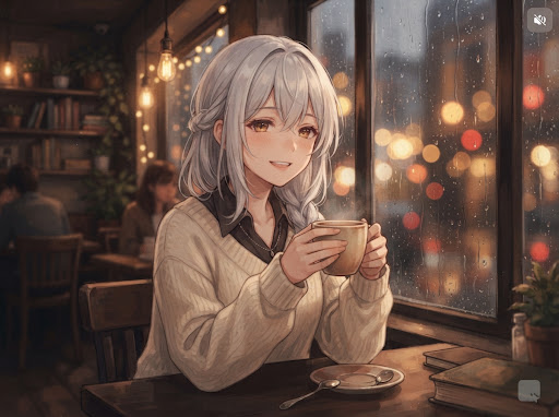 Blackberry Café on a rainy day